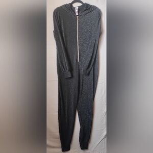 Savage Fenty Black Glitter Jumpsuit Size Medium